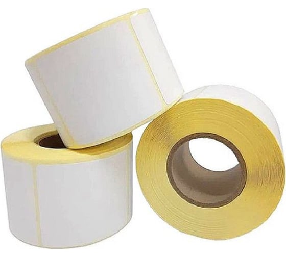 Изображение товара Термоэтикетки CACTUS Top CS-TT5860500 сегмент 58x60 мм, самоклеящаяся, внешний диаметр рулона 84 мм, диаметр втулки 40 мм, 500 шт./рул белый 2000899