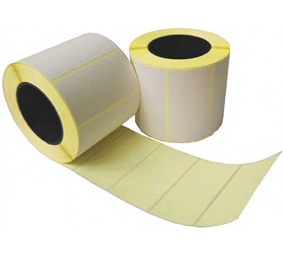 Изображение товара Термоэтикетки CACTUS Top CS-TT5830900 сегмент 58x30 мм, самоклеящаяся, внешний диаметр рулона 80 мм, диаметр втулки 40 мм, 900 шт./рул белый 2000897