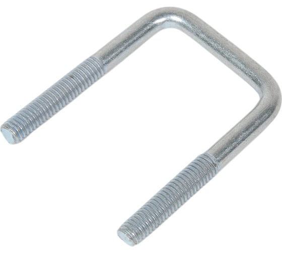 Изображение товара Скоба П-образная Мир Хомутов 30x30 мм, с резьбой М6, без гаек, в упаковке 4 шт. VENT30х30М6PCH51(4)