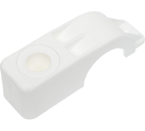 Изображение товара Пластиковое крепление для труб Мир Хомутов 25 мм, одинарное, с ухом, в упаковке 5 шт. TR25-1-YPTL6P(5)