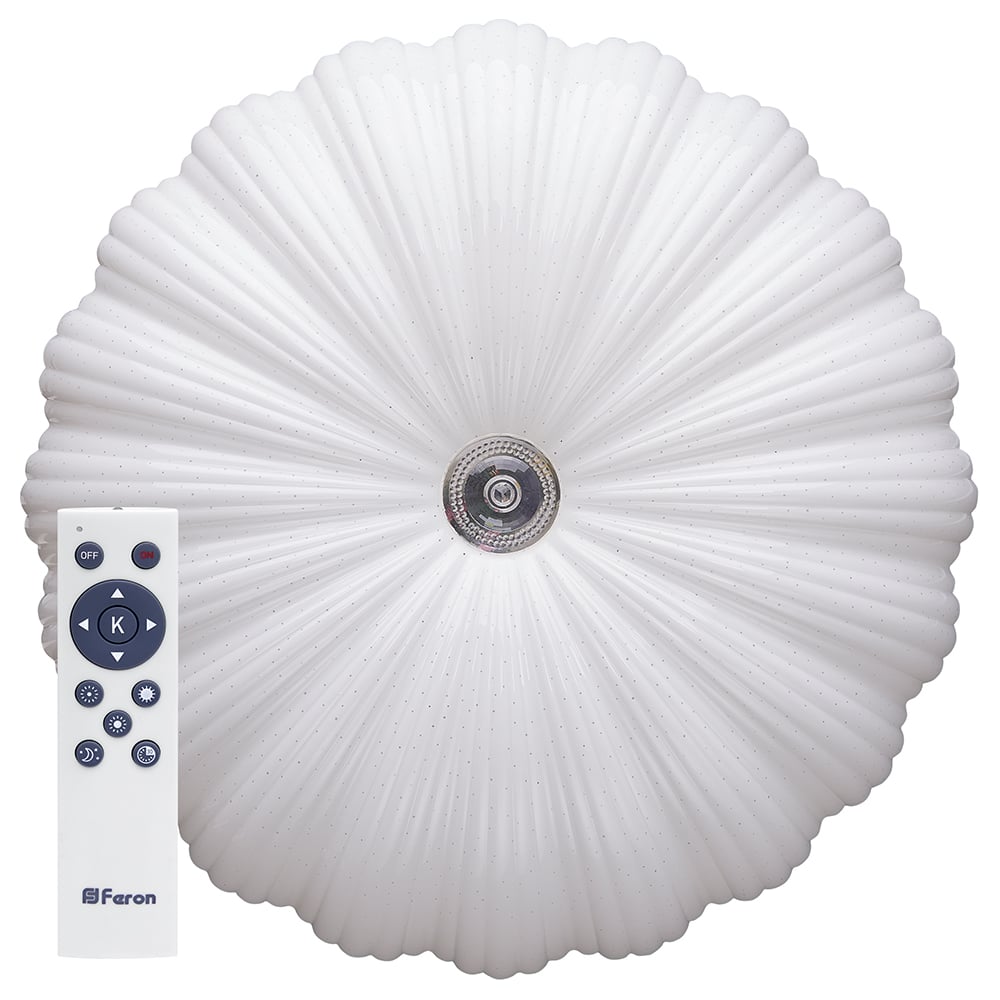 Светодиодный управляемый светильник FERON управляемый светодиодный светильник estares flexion double 80w r 500 white white 220 ip44