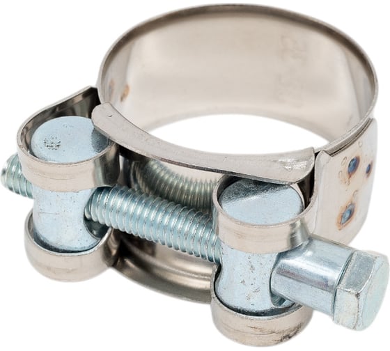 Изображение товара Хомут силовой Мир Хомутов РОБУСТ 32-35 мм, W2, в упаковке 4 шт. SIL32-35RB42(4)