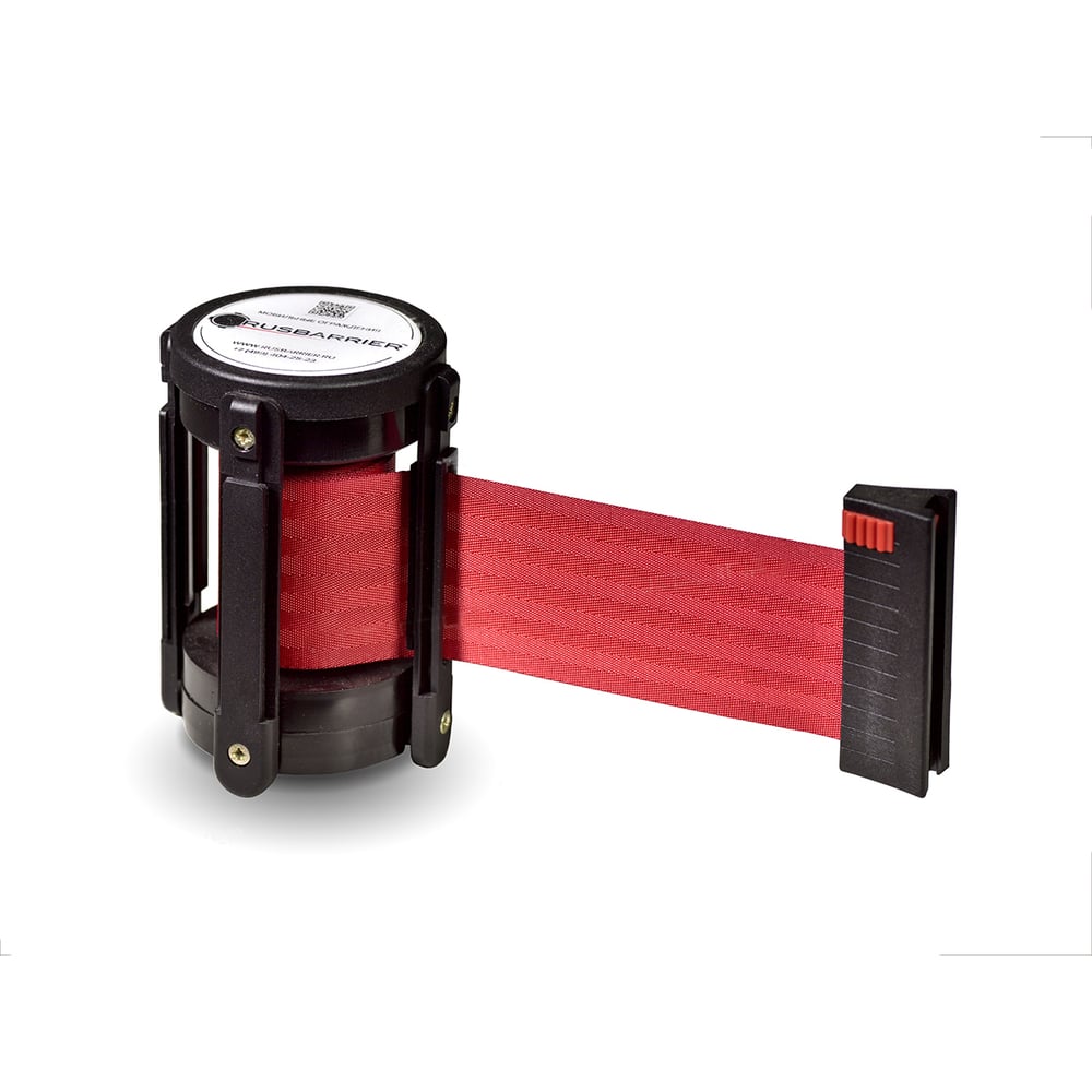 Изображение товара Кассета с вытяжной 5-метровой красной лентой Rusbarrier KVL-05 red