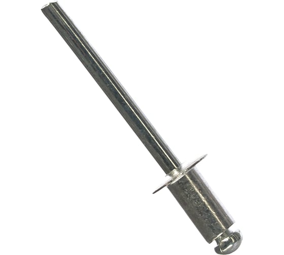 Изображение товара Заклепки вытяжные алюминиевые (4.8х10 мм; пакет 50 шт) КОБАЛЬТ 910-874