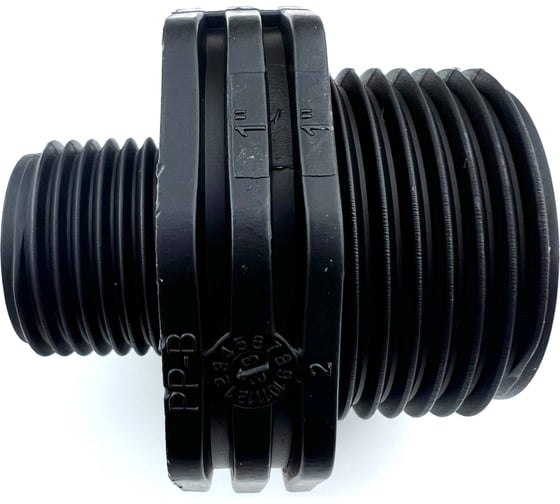 Изображение товара Ниппель переходной Профитт НР 1/2" х НР 1", полипропилен 1895342