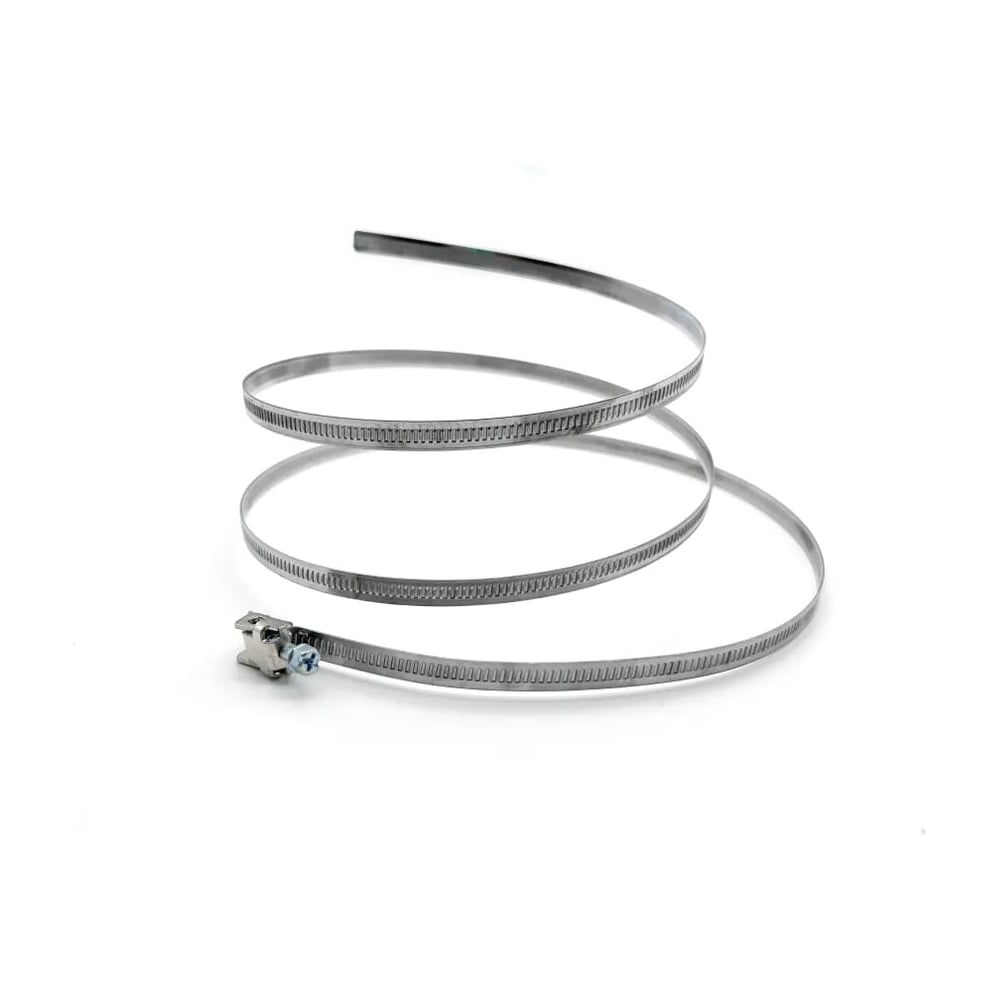 Изображение товара Универсальный хомут Мир Хомутов 25-500 мм 5 шт червячный стальной оцинкованный