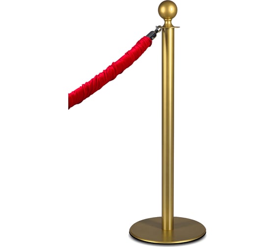 Изображение товара Стойка с шаром на основании Rusbarrier SLIM 328 SK-315032 GOLD