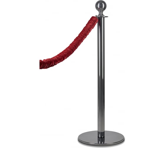 Изображение товара Стойка с шаром на основании Rusbarrier SLIM 328 SK-315032 CHROME