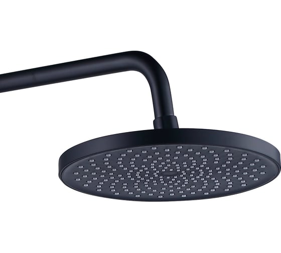 Изображение товара Верхний душ BOND Circle d235мм черного цвета B01-9988