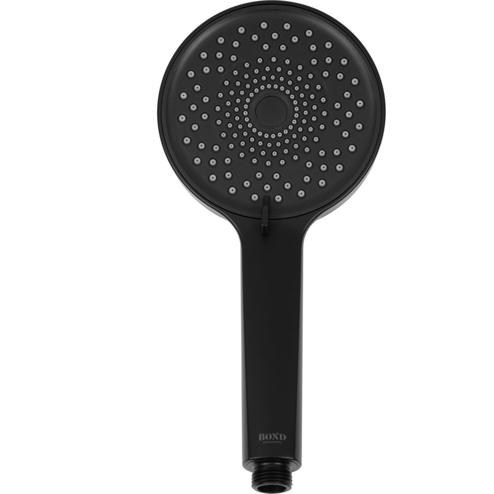 Изображение товара Лейка для душа BOND Circle черная 3 режима d125мм