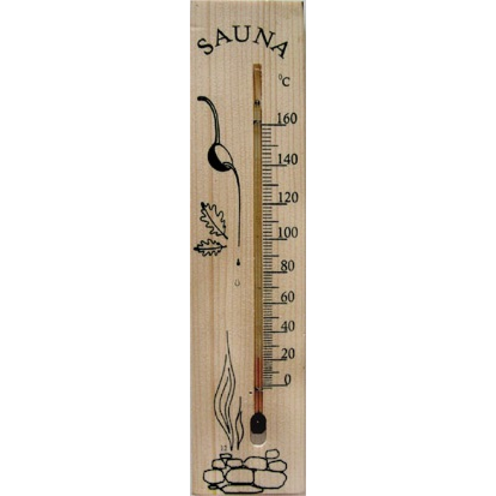 Сувенирный термометр для сауны РОС