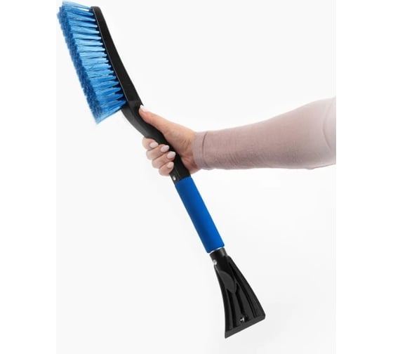 Изображение товара Щетка для снега со скребком ST 58,5 см расщепл. мягкая ручка 351430a