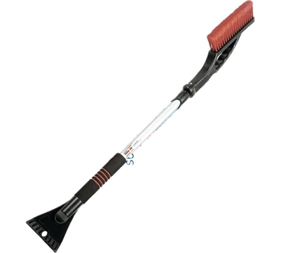 Изображение товара Щетка для снега со скребком ST телескопическая 88-119 см расщепл. мягкая ручка 351421v