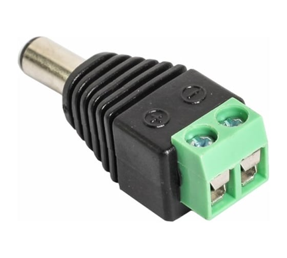 Изображение товара Разъем питания PROCONNECT DC штекер 2.1x5.5 мм, с клеммной колодкой 14-0314-4