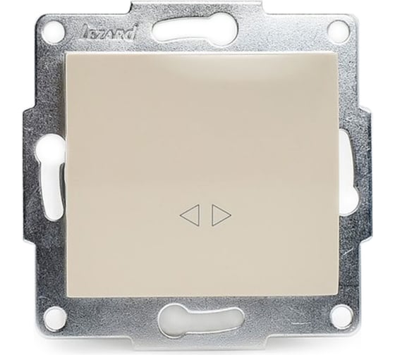Изображение товара Промежуточный выключатель Lezard KARINA крем 707-0388-107