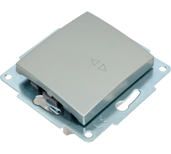 Изображение товара Проходной выключатель Lezard KARINA матовое серебро 707-4388-105