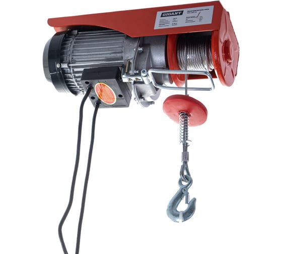 Изображение товара Электрическая таль 250/500кг 12м Gigant TFS-250-12