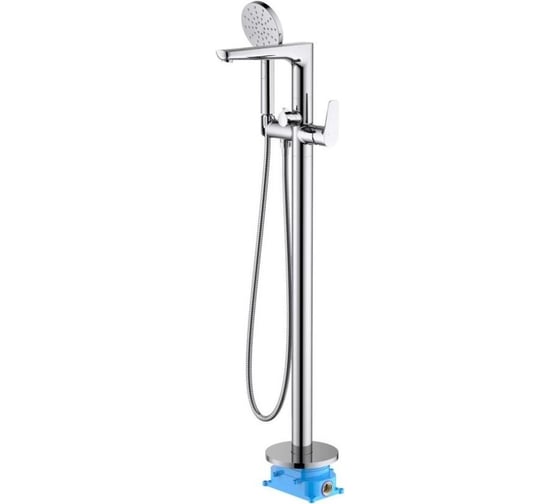 Изображение товара Напольный смеситель для ванны Aquatek БЕТТА (внешняя и скрытая часть) AQ1145CR 00000135114