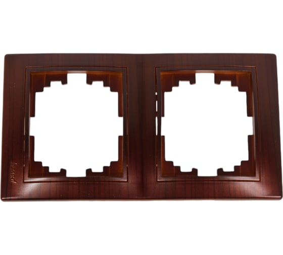 Изображение товара 2-ая вертикальная рамка Lezard MIRA маун 701-0400-152