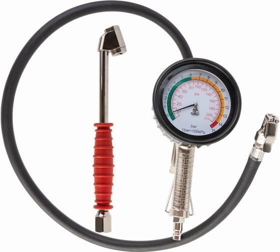 Изображение товара Пистолет для накачки шин WIEDERKRAFT с аналоговым манометром WDK-29110