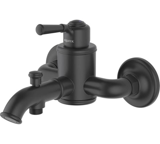 Изображение товара Смеситель для ванны Aquatek КЛАССИК матовый черный AQ1540MB 00000135271