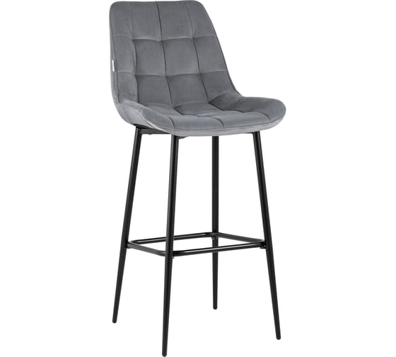 Изображение товара Барный стул Стул Груп Флекс велюр, велютто серый AV 405-V12-08 (B)