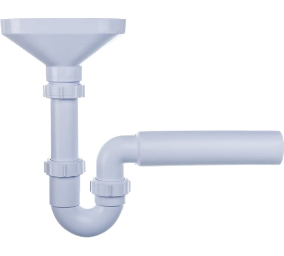 Изображение товара Трубный сифон McAlpine 1 1/2"х40 мм, для разрыва потока с приемной воронкой, HC7-FUN