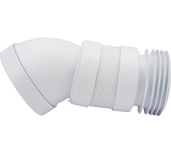 Изображение товара Фановая Труба McAlpine L315-440 мм, гофрированная на 45 c манжетом MRWC-F16R