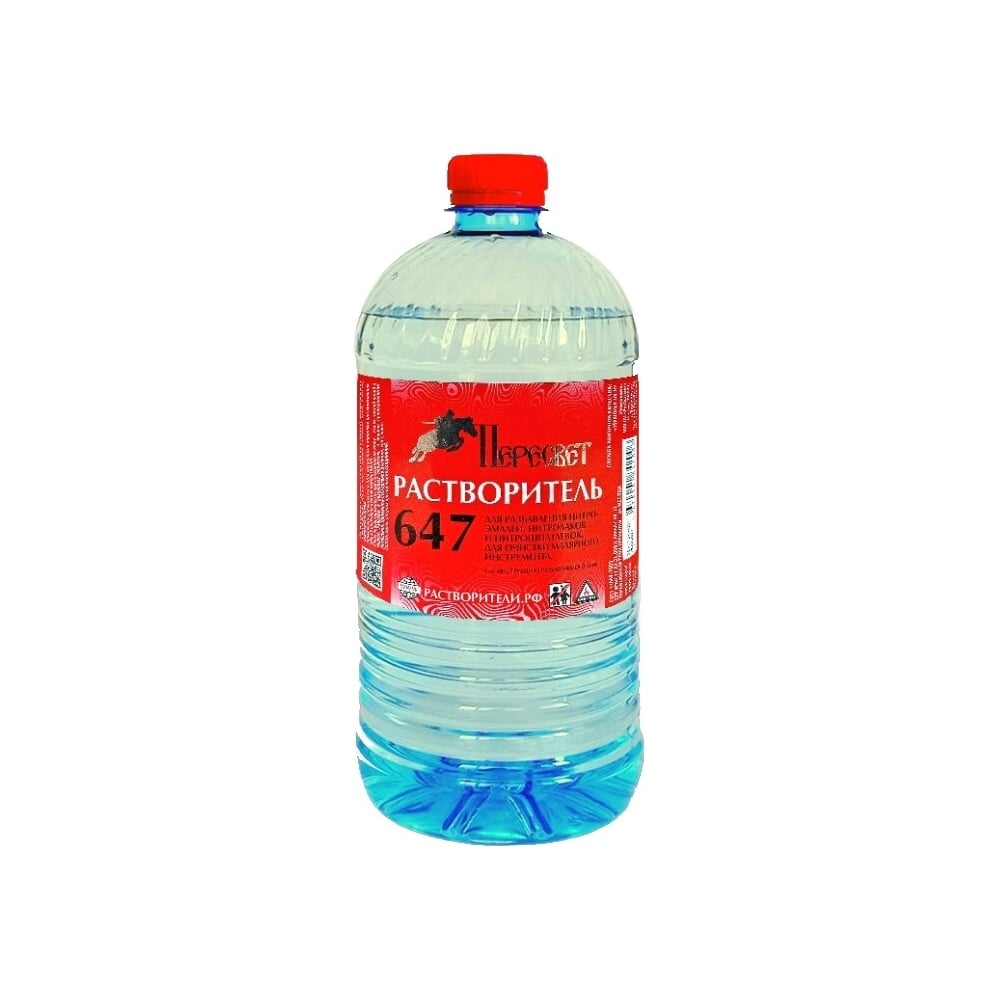 Изображение товара Растворитель Пересвет 647 1,0л 00-00000217