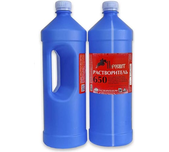 Изображение товара Растворитель Пересвет 650 1,0л 00-00000235