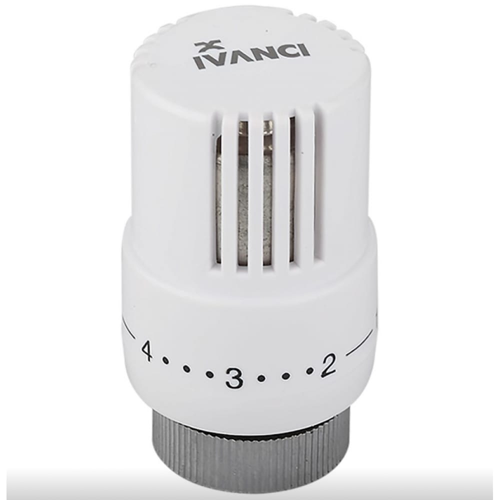 Термостатическая головка для радиаторного клапана IVANCI термостатическая головка ростерм для радиаторного клапана m30x1 5 m3