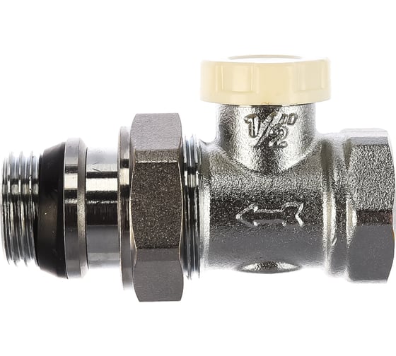 Изображение товара Радиаторный запорный прямой клапан IVANCI со стопорным кольцом 1/2" IVC.103002.N.03