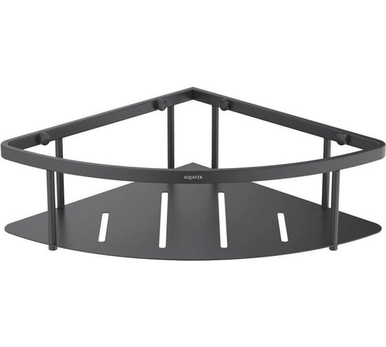 Изображение товара Угловая полка AQUATEK матовый черный AQ4926MB 00000135713