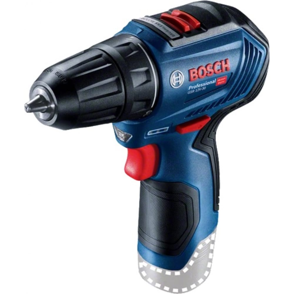 фото Аккумуляторная дрель-шуруповерт bosch gsr 12v-30 версия без акб 06019g9002