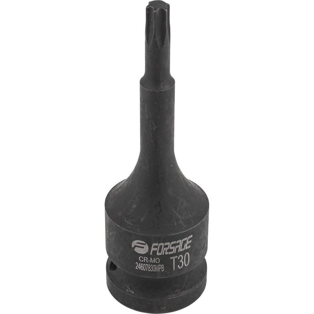 Изображение товара Головка-бита ударная Torx T30 1/2 дюйма Forsage F-24607830MPB