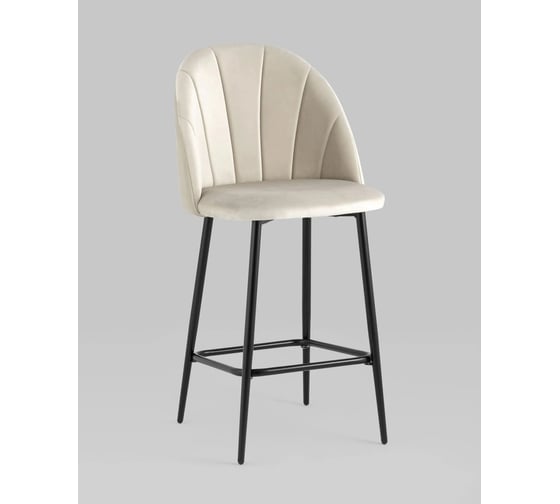 Изображение товара Полубарный стул Стул Груп Логан велюр, бежевый AV 413-Cc-08(PP)