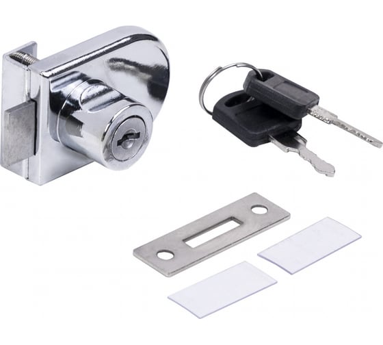 Изображение товара Замок мебельный AKS для стеклянных дверей 408 47696