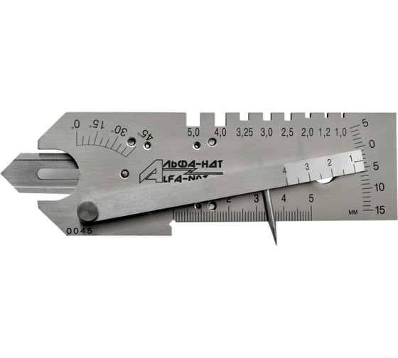 Изображение товара Шаблон сварщика универсальный УШС-4 с первичной калибровкой АЛЬФА-НДТ 00-00002038