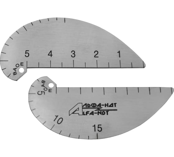 Изображение товара Шаблон сварщика универсальный УШС-1 с первичной калибровкой АЛЬФА-НДТ 00-00002155