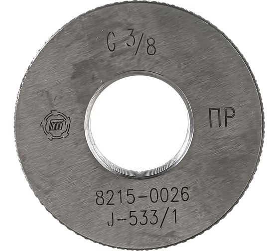 Изображение товара Калибр-кольцо Туламаш G 3/8 ПР ТМ 87576