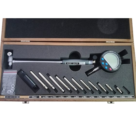 Изображение товара Индикаторный нутромер Туламаш повышенной точности, электронный, 100-160, 0.002 108834