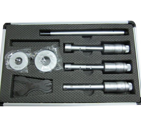 Изображение товара Набор микрометрических нутромеров Туламаш 3-точечный, 12-20, 0.005 126521