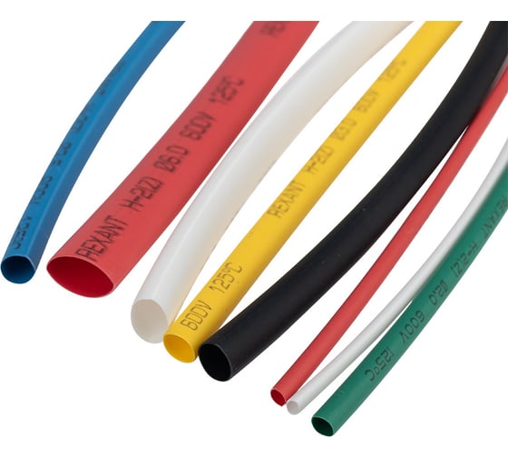 Изображение товара Набор термоусадочных трубок REXANT №3 АССОРТИ 29-0103