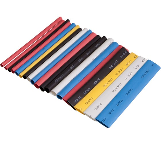 Изображение товара Набор термоусадочных трубок REXANT №2 АВТО импорт 29-0102