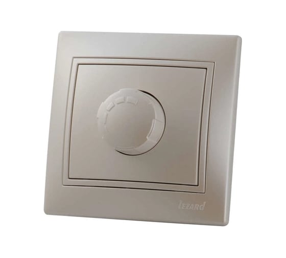 Изображение товара Диммер Lezard MIRA 1000W, жемчужно-белый перламутр, со вставкой 701-3030-157
