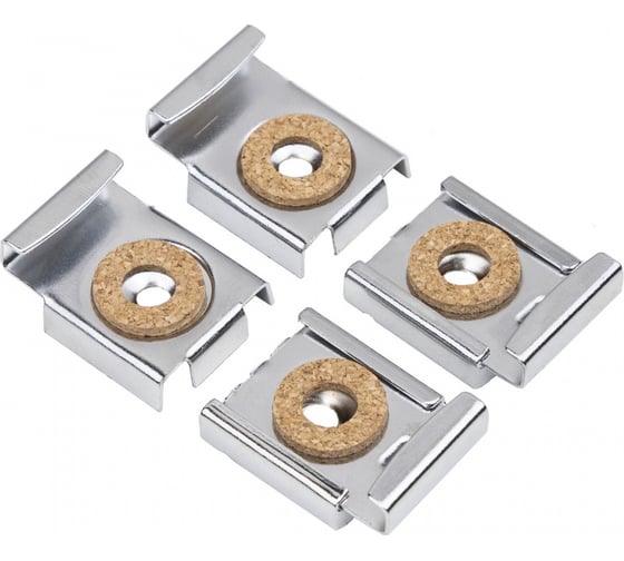 Изображение товара Крепление зеркала AKS 2 фиксатора и 2 крепления в упаковке 17348