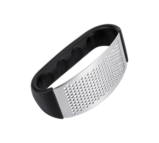 Изображение товара Пресс для чеснока Regent Inox 11x6.5x5 см нержавеющая сталь ABS пластик Linea STACCATO 93-ST-03-02