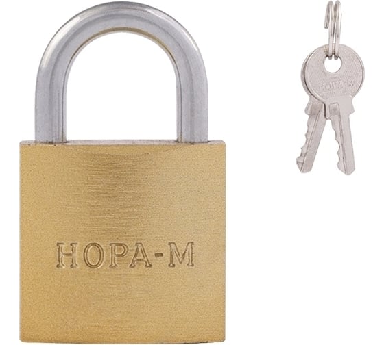 Изображение товара Навесной замок НОРА-М ЗН-810-25 мм 2 кл 16876