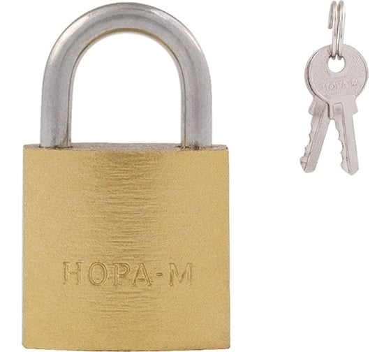 Изображение товара Навесной замок НОРА-М ЗН-810-20 мм 2 кл 16875