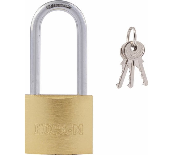 Изображение товара Навесной замок НОРА-М ЗН-810дд-38 мм 3 кл. 16883